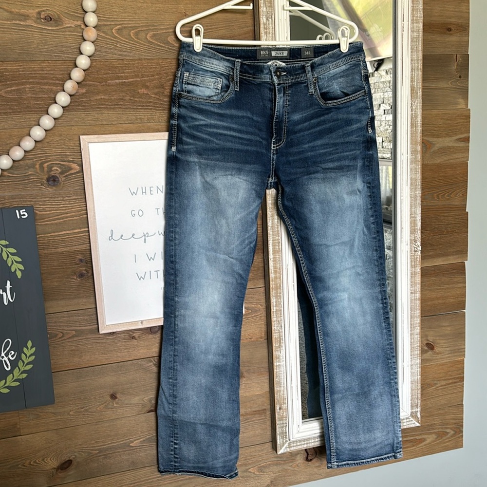 Men’s BKE Buckle Jeans 34R “Jake” Never worn!